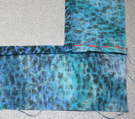 Image - facing pieced